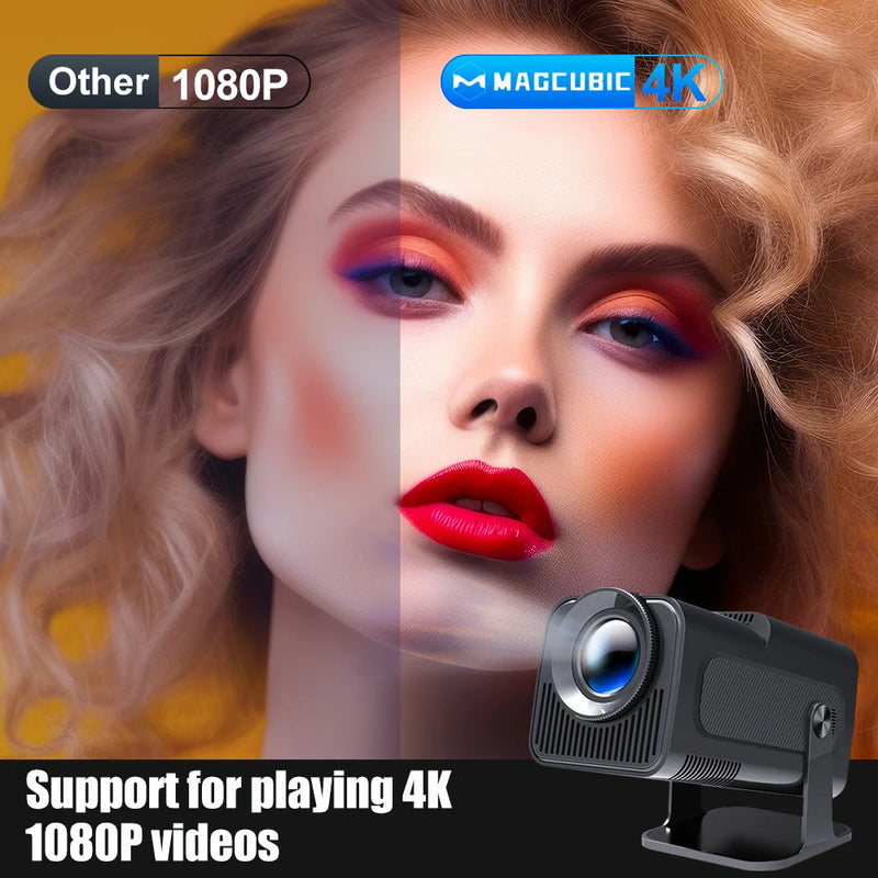 Projetor Hy320 4k Original Magcubic Android11.0 390ansi Wifi 6